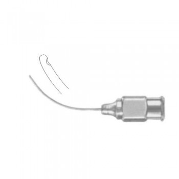 Gills Aspirating Cannula Stainless Steel, Gauge - Tip Size 25 - 5 mm